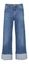 Blauwe wide leg enkel jeans Liu Jo 
