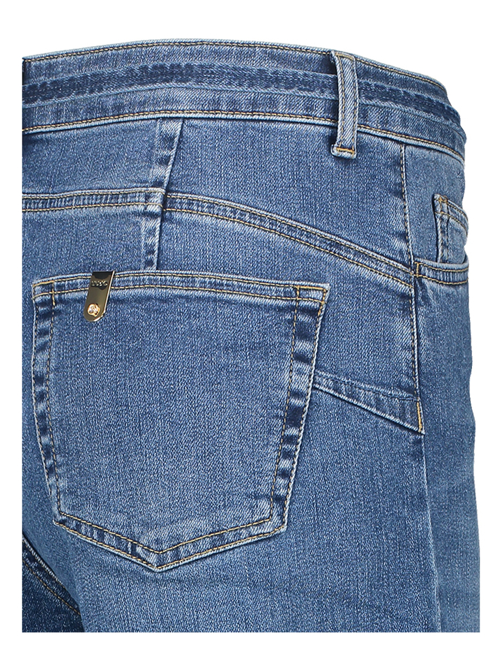 Blauwe wide leg enkel jeans Liu Jo 