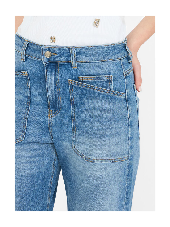 Blauwe mom jeans Liu Jo 