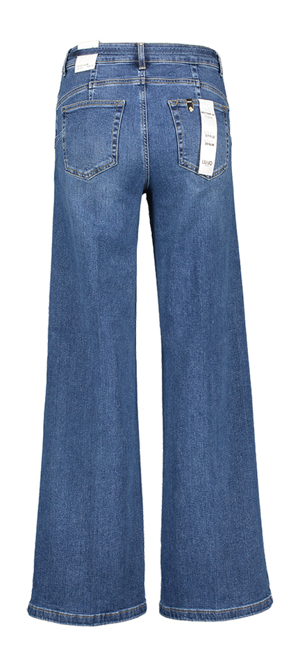 Donkerblauwe flare jeans Flare Liu Jo