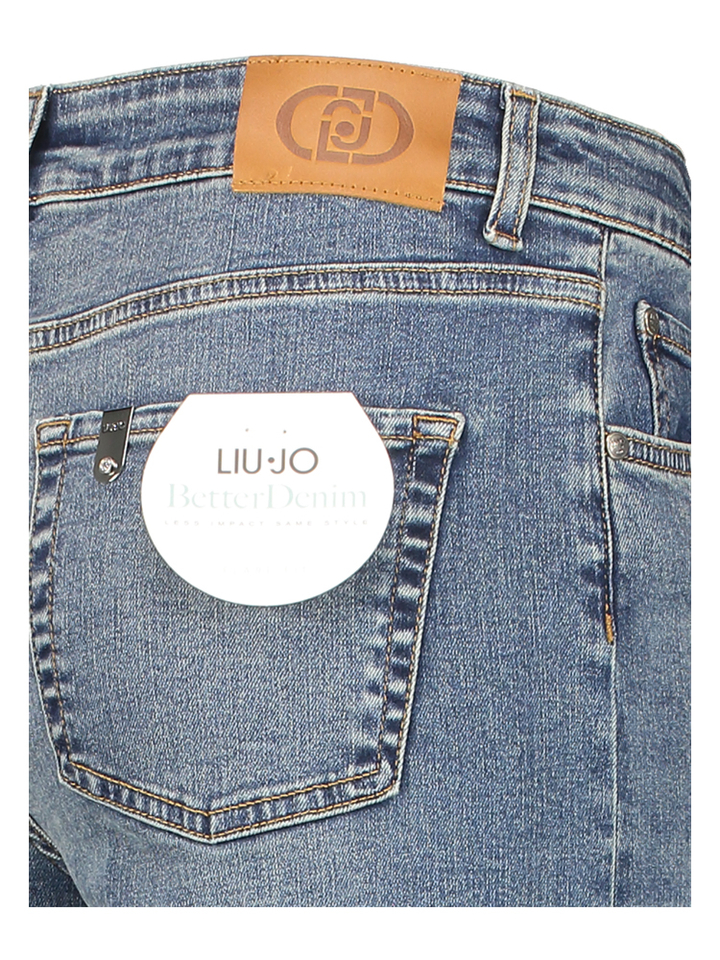 Blauwe flared fit jeans Liu Jo 