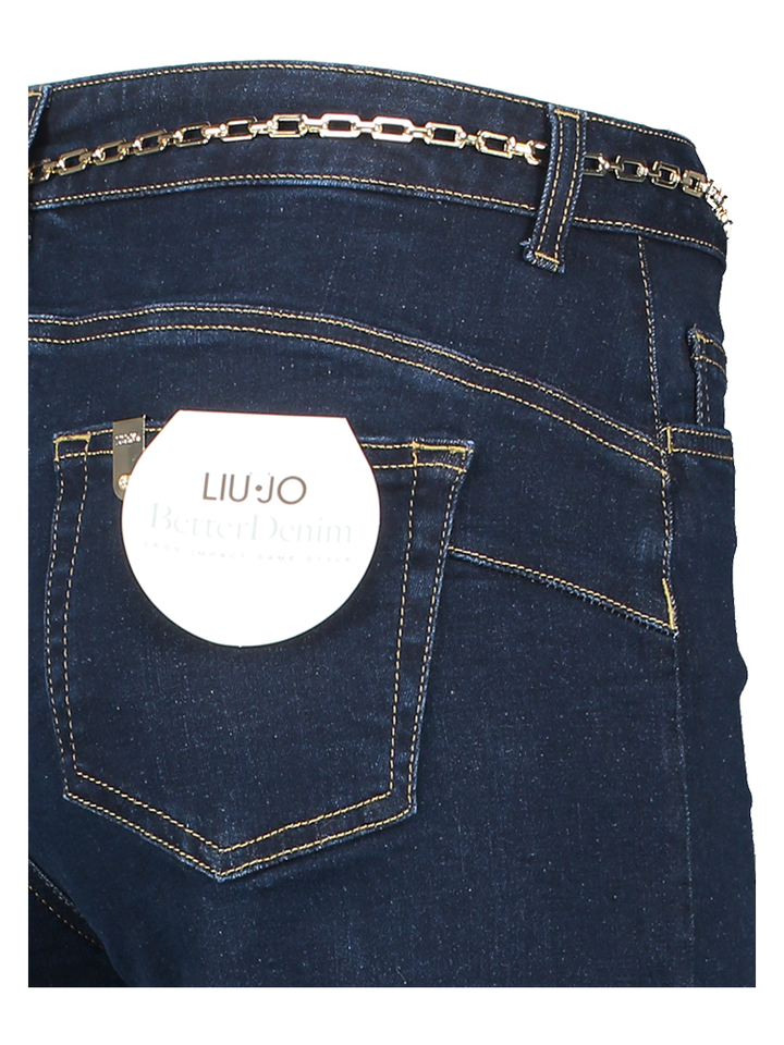 Donkerblauwe loose fit jeans Liu Jo 