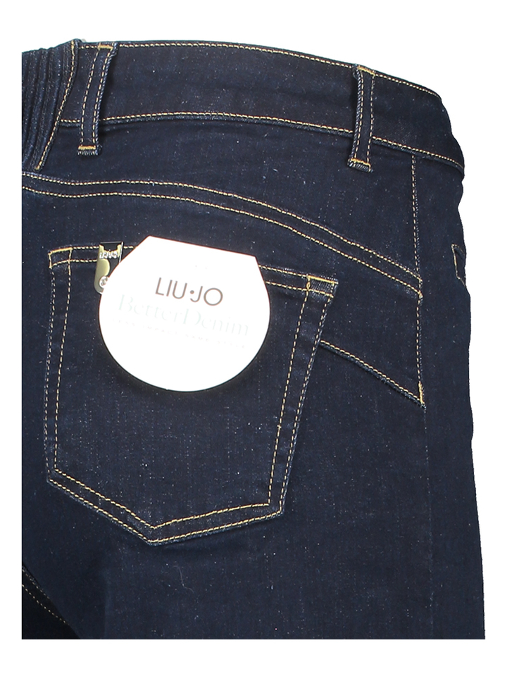 Donkerblauwe straight jeans Liu Jo