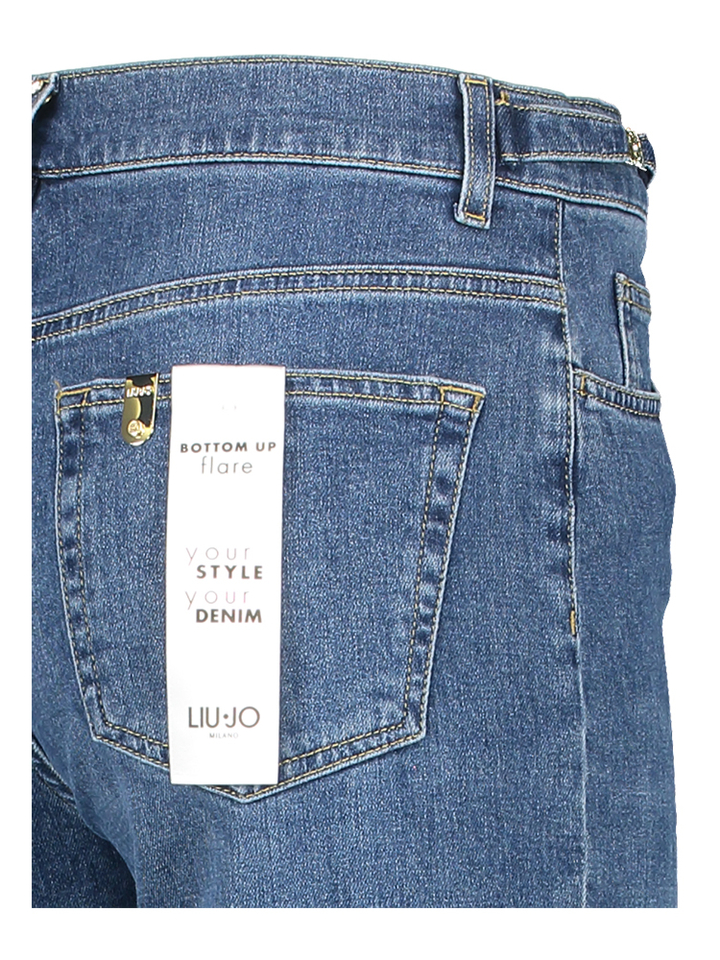 Donkerblauwe loose fit jeans Liu Jo