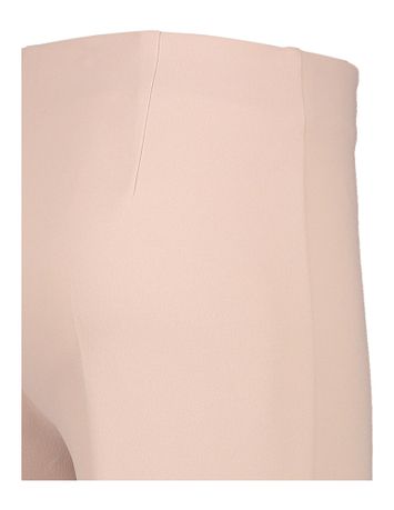 Roze geklede broek met wijdvallende benen Rinascimento
