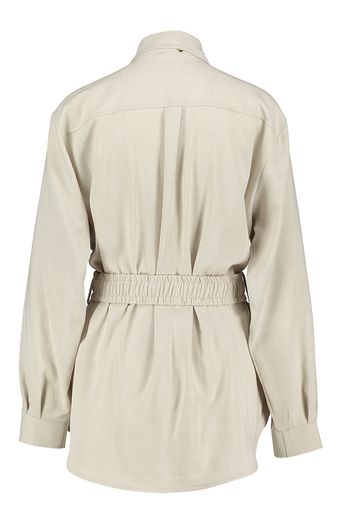 Pearl grey blazer Rinascimento 