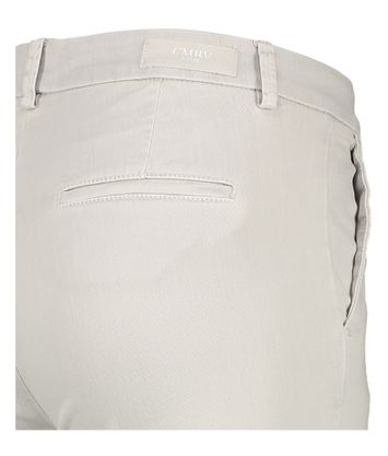 Licht grijze slim fit chino Stella Cambio