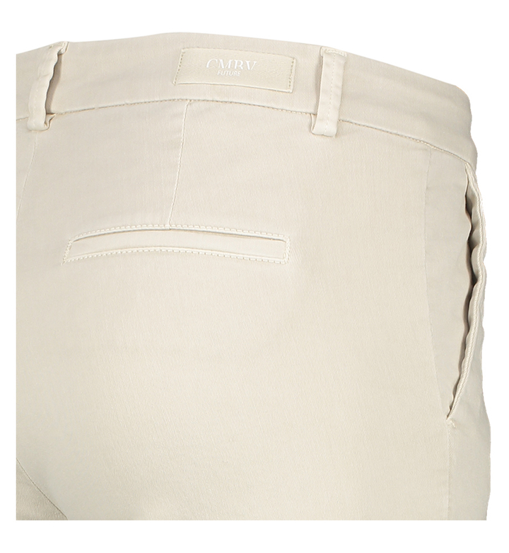 Licht beige slim fit chino broek Stella Cambio