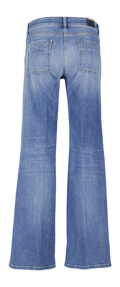 Blauwkleurige flared jeans Tess Wide Cambio