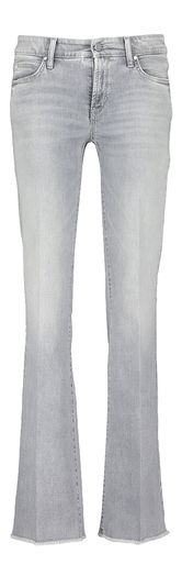 Lichtgrijze flared jeans Paris Flared Cambio