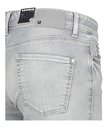 Lichtgrijze flared jeans Paris Flared Cambio
