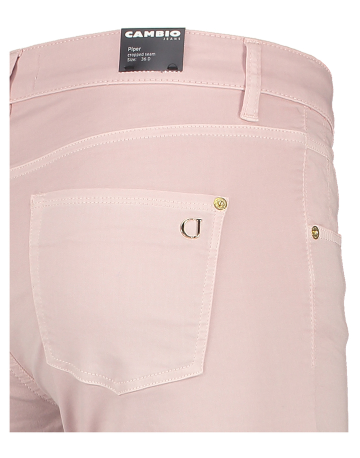 Licht roze cropped broek Piper Cropped Cambio