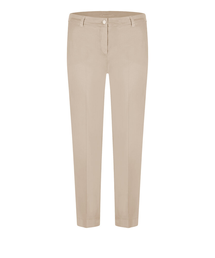 Beige chino broek Karina Cambio 