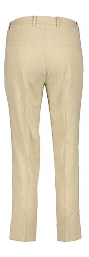 Beige linnen broek Krystal Cambio 