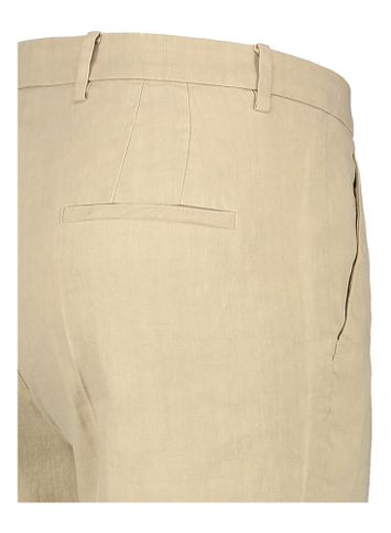 Beige linnen broek Krystal Cambio 