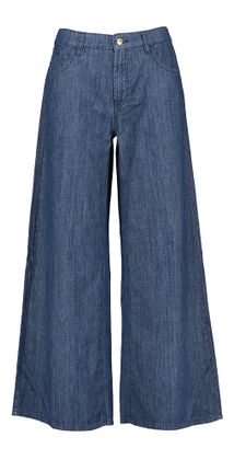Cambio Donkerblauwe loose jeans Palazzo