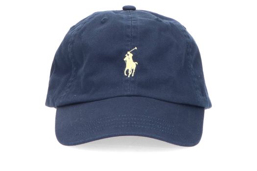 Donkerblauwe katoenen pet Ralph Lauren