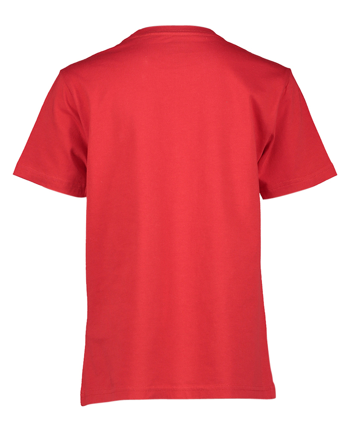 Rode t-shirt met merklogo Ralph Lauren 