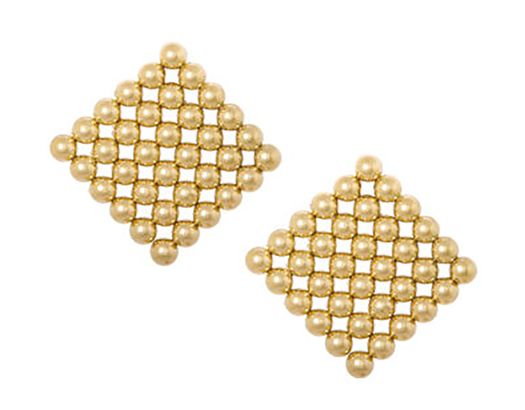 Gouden small dots oorbellen Ellen Beekman
