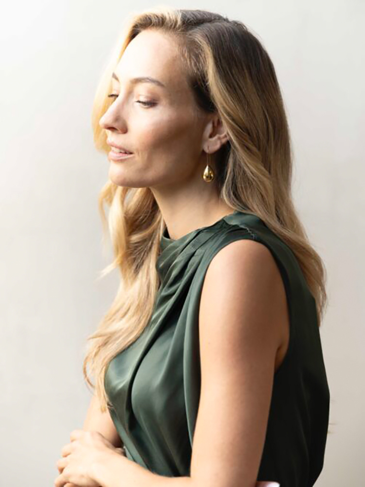 Gouden oorbellen Bold Drop Ellen Beekmans