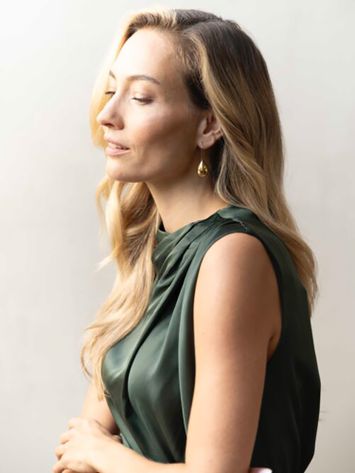 Gouden oorbellen Bold Drop Ellen Beekmans