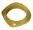 Geel vierkante armband Ellen Beekmans
