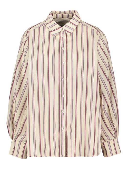 Multicolor gestreepte katoenen bloes Ily Peppercorn