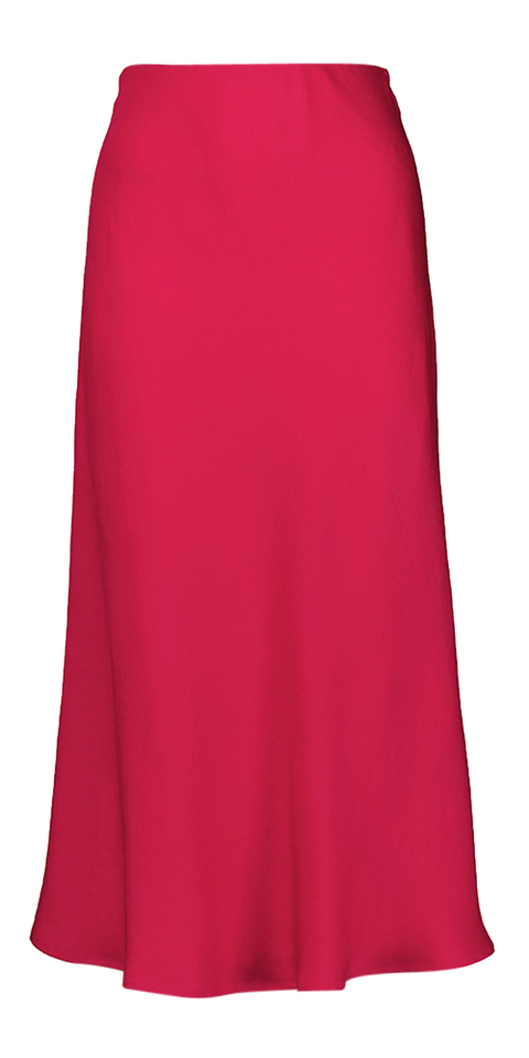 Rode lange rok Ura Drykorn 