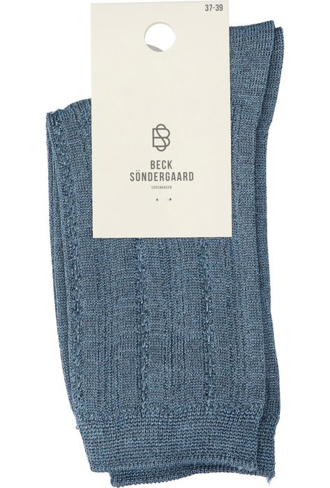 Petrolblauwe glitterkousen Beck Sondergaard