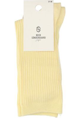 Pastelgele kousen Beck Sondergaard