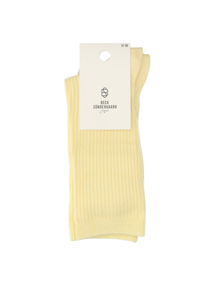Pastelgele kousen Beck Sondergaard