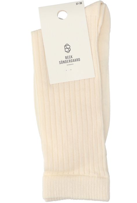 Ecru kousen Beck Sondergaard