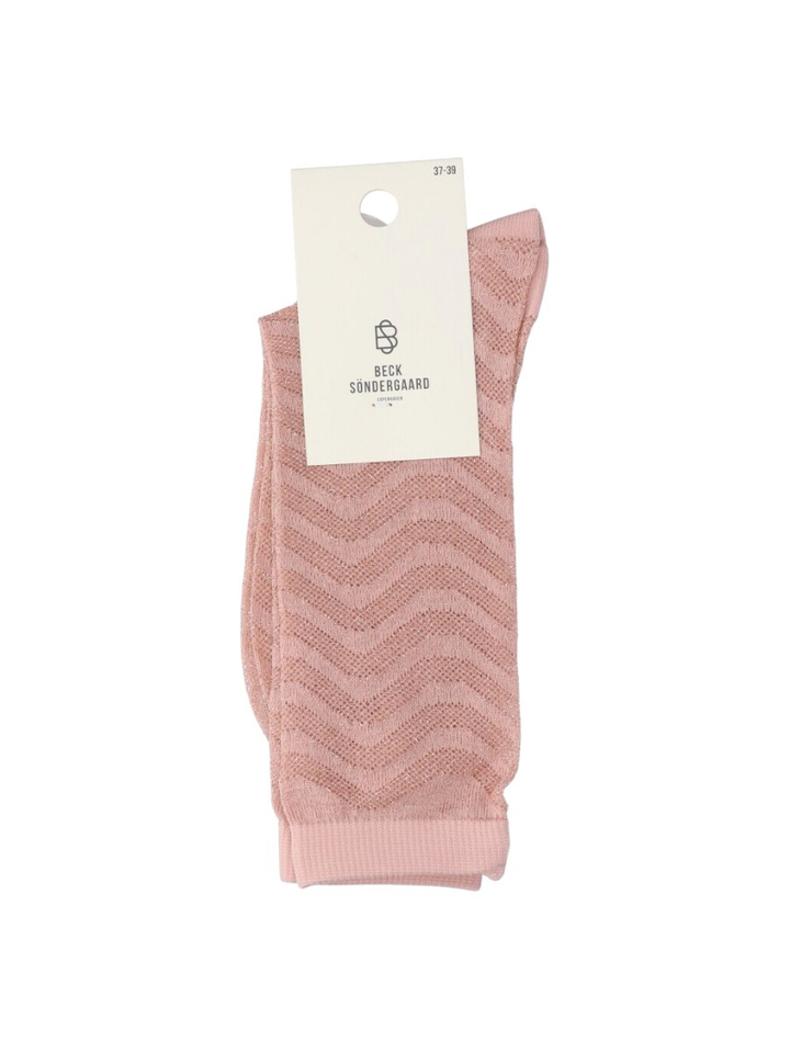 Oudroze glitterkousen Beck Sondergaard