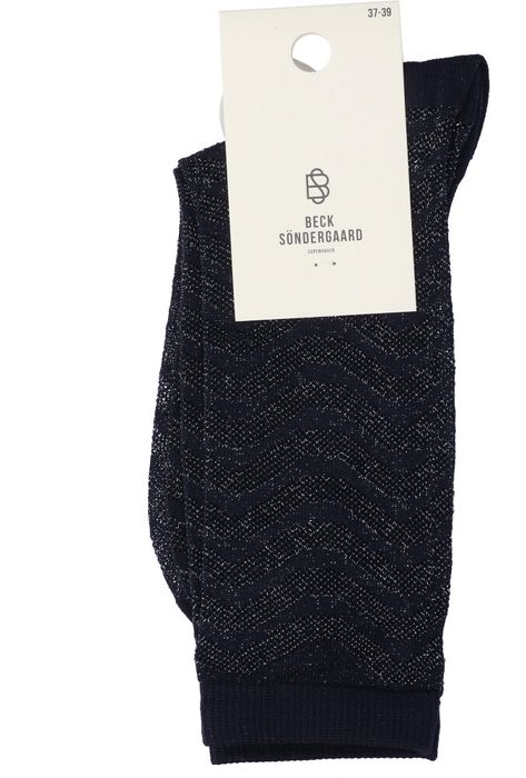 Donkerblauwe glitterkousen Beck Sondergaard