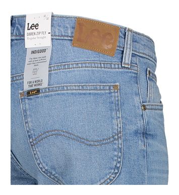 Lichtkleurige straight fit jeans Daren Zip Fly Lee