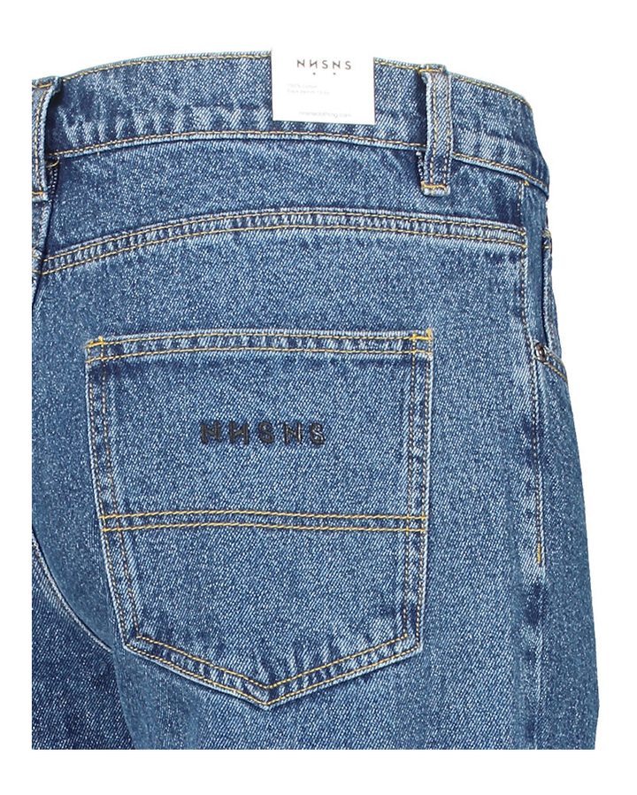 Dark denim loose fiet jeans Nessie Nnsn