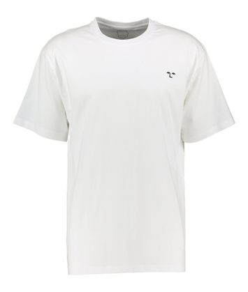 Witte t-shirt Face Off NNSN
