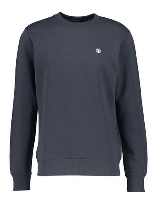 Element Donkerblauwe sweater met wit merklogo