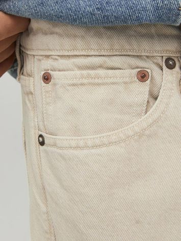 Beige loose jeans JJichris Jach & Jones 