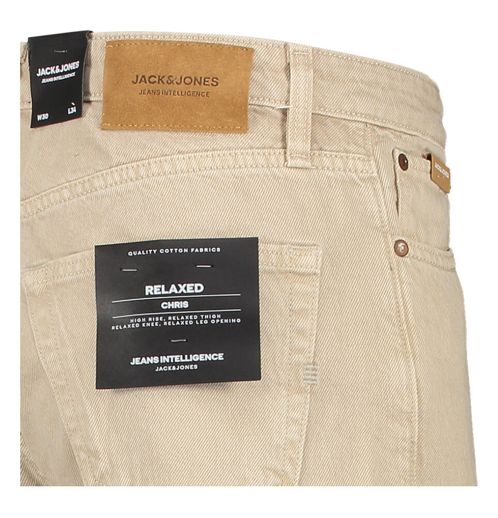 Beige loose jeans JJichris Jach & Jones