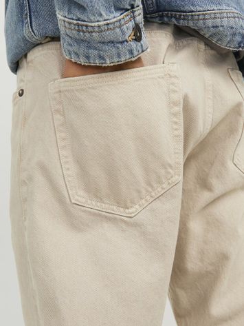 Beige loose jeans JJichris Jach & Jones 