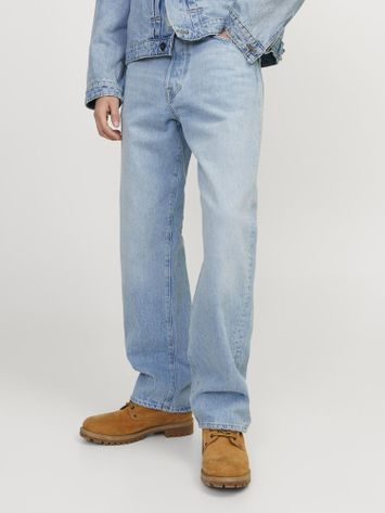 Blauwe loose fit jeans Eddie Jack & Jones