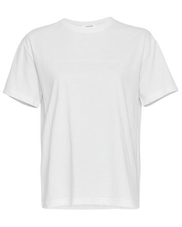 Witte t-shirt met korte mouwen MSCH 
