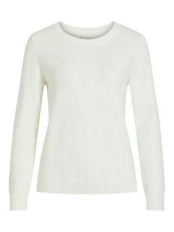 Witte trui met ronde hals Viril Vila
