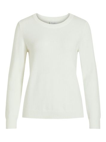 Witte trui met ronde hals Viril Vila