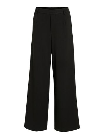 Zwarte broek met hoge taille Vivarone Vila