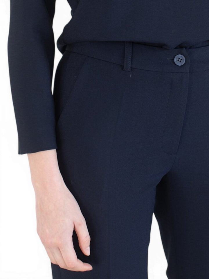 Donkerblauwe geklede broek Tibio Furore 