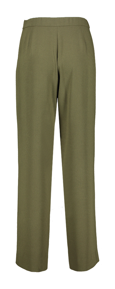 Kaki groene geklede broek Tocca Furore 