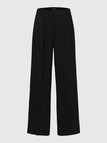 Zwarte wijde broek Tinni Selected