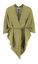 Groene wollen poncho met lint Polsa Furore